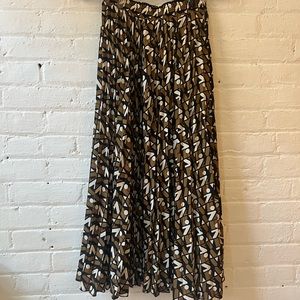 Zara multicolored maxi skirt